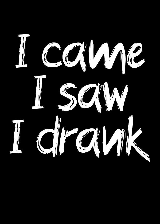 i came i saw i drank