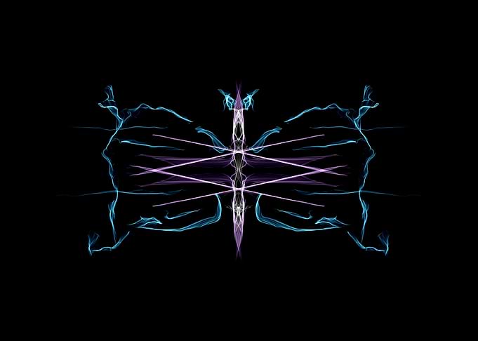 Abstract butterfly