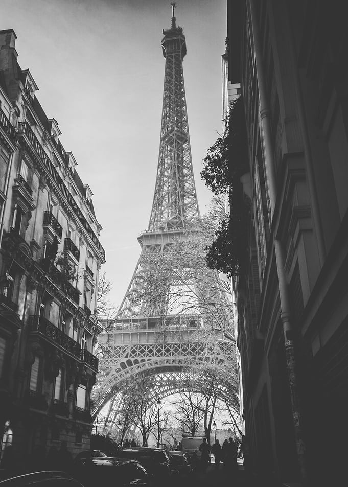 Paris France Eiffel