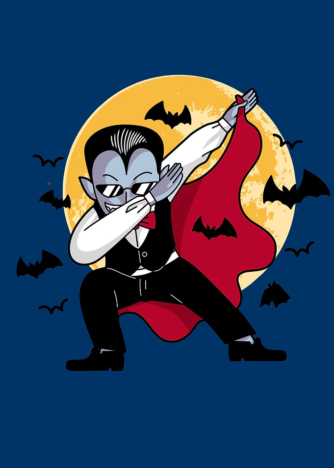 Halloween Dab Funny