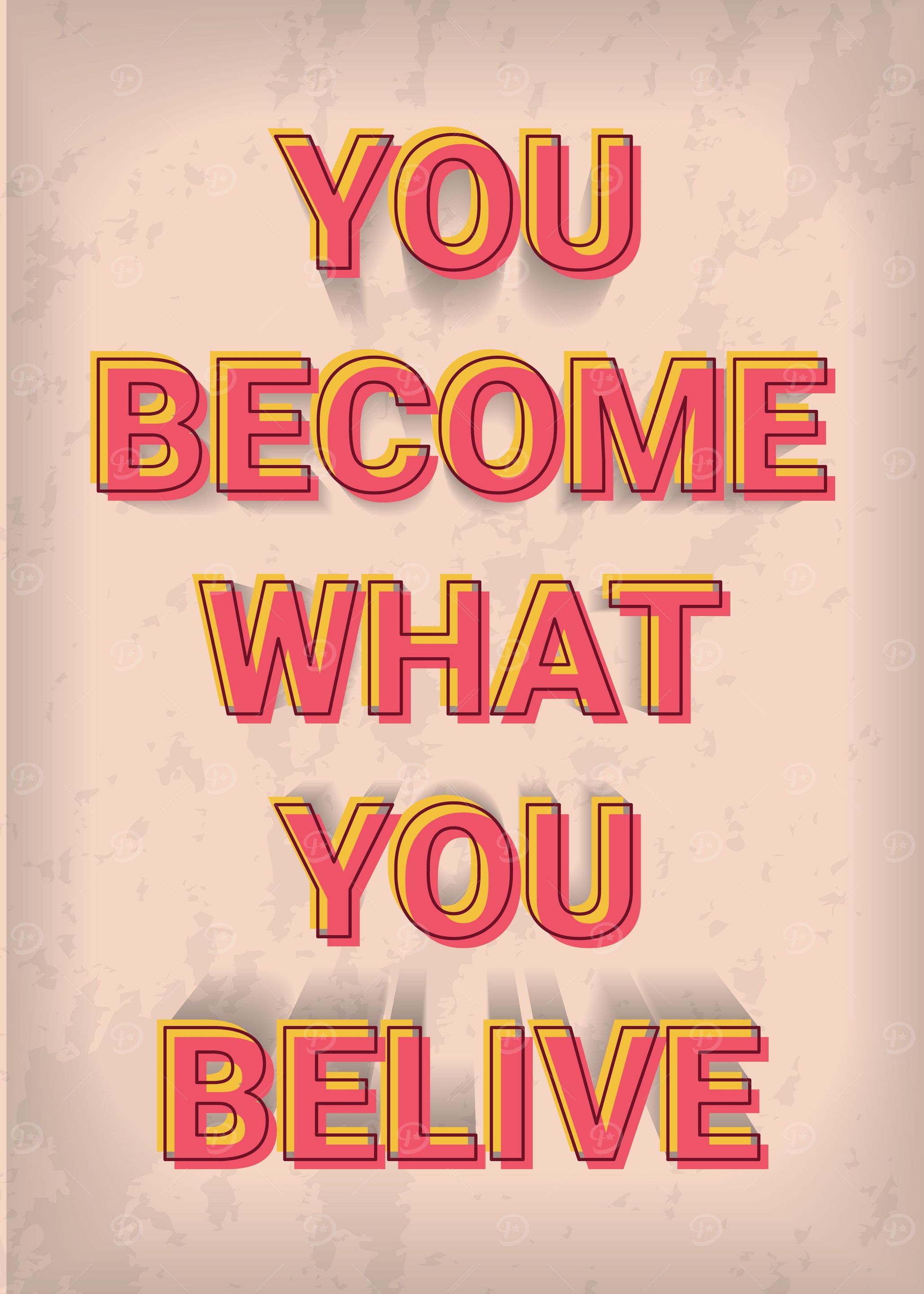 Vintage Motivation Quote