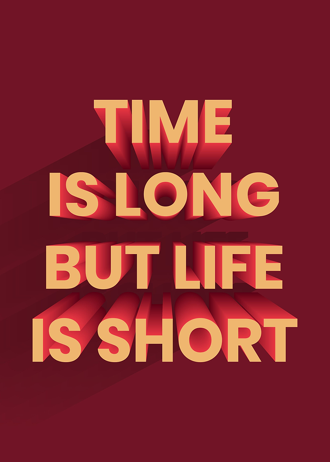 3D Motivation Quote