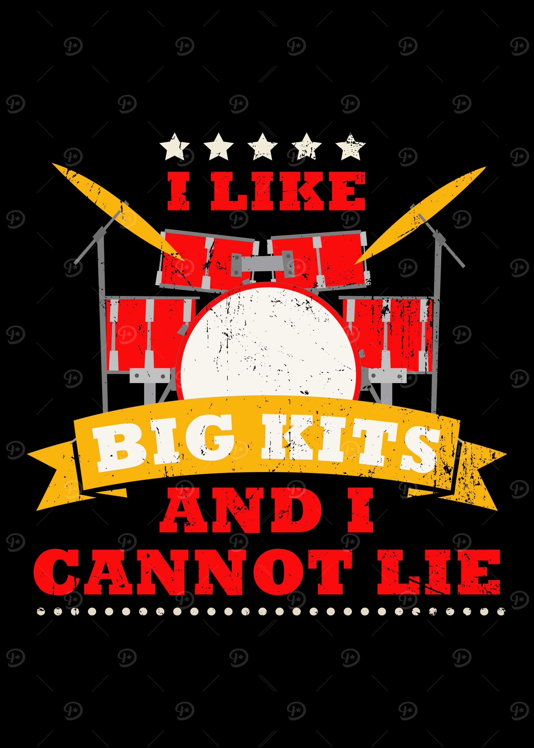 I Like Big Kits Drum Kit