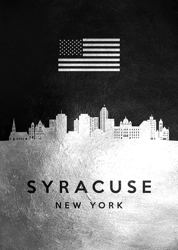 Syracuse New York Skyline