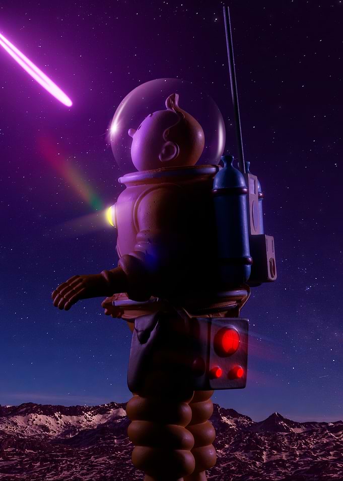 TinTin in Space
