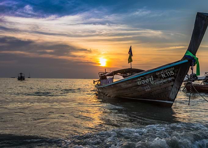 Boat Boats Ship Ocean Suns