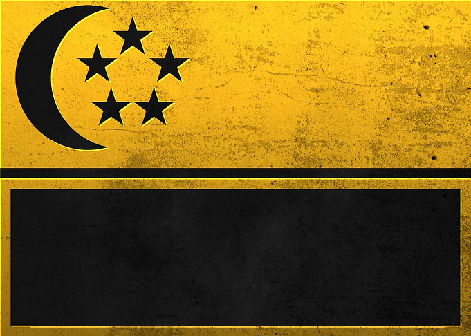 flag of Singapore maps USA