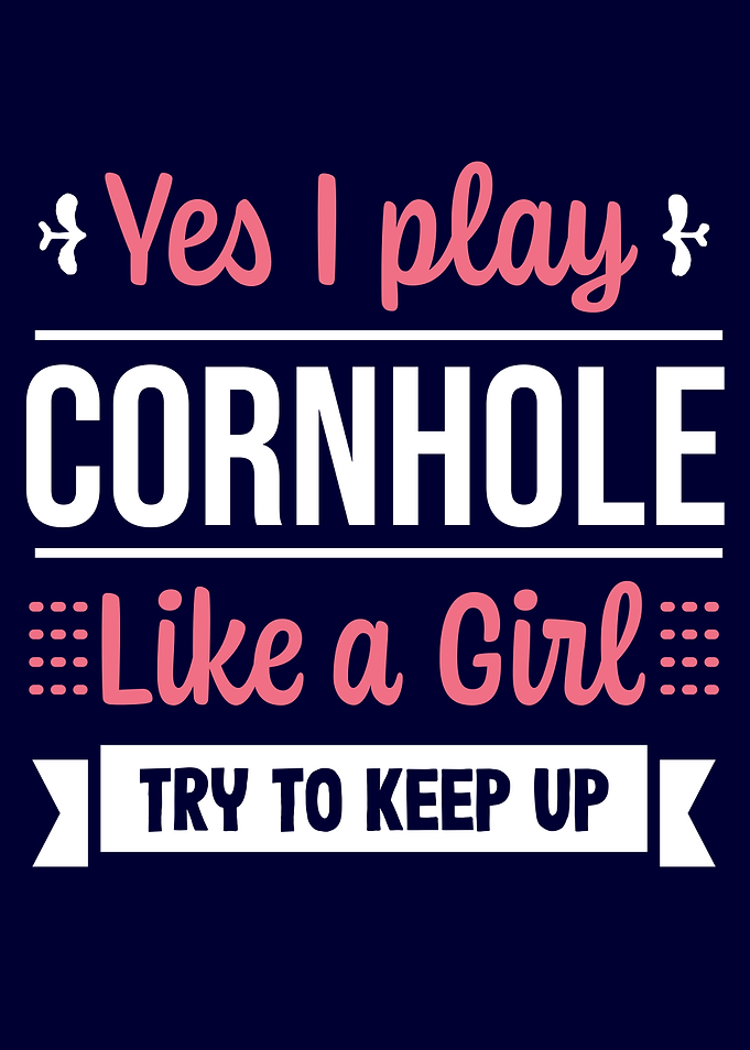 Play Cornhole like a Girl