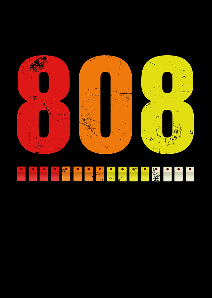 TR808 Drum Machine Retro