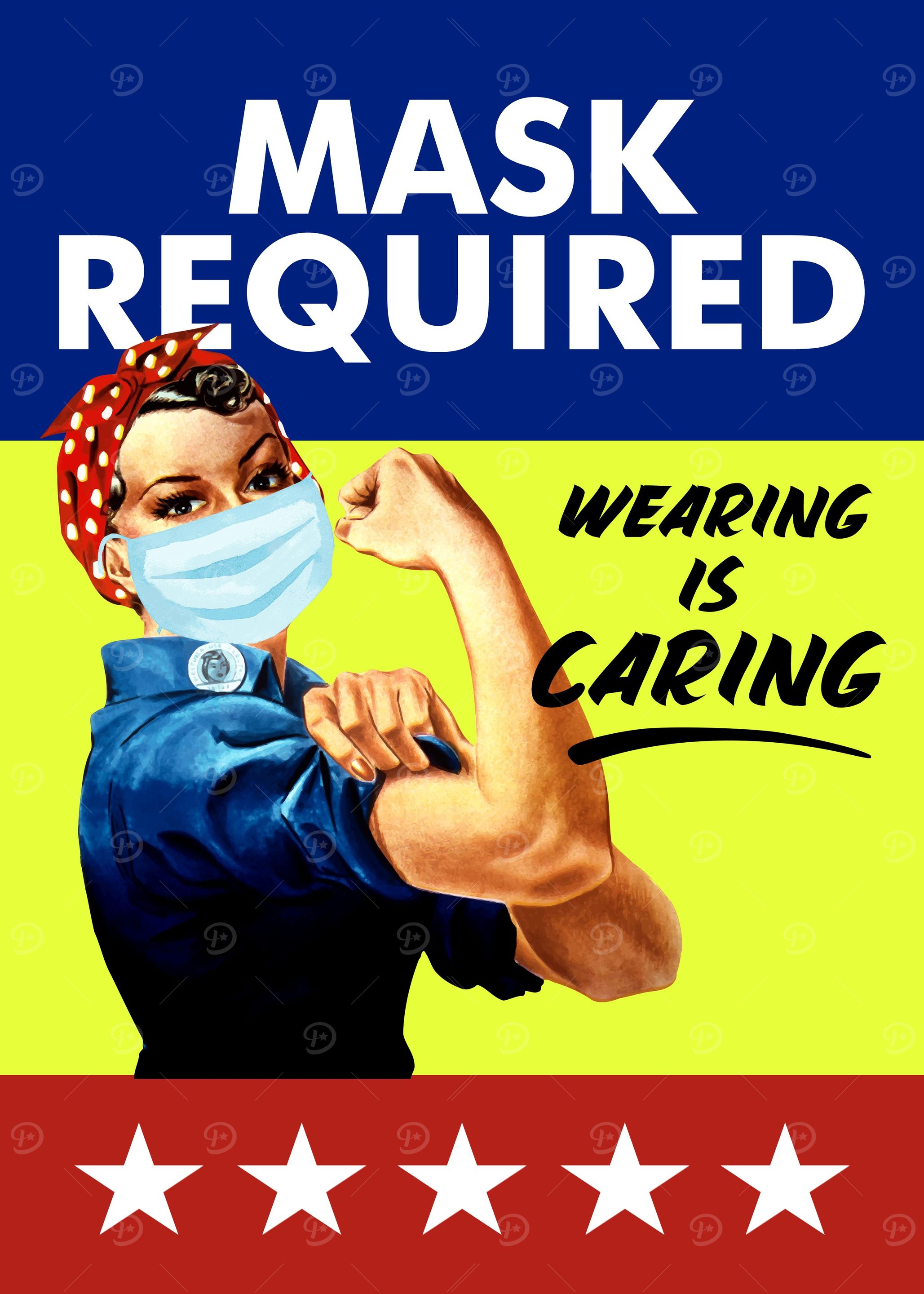 MASK REQUIRED Rosie