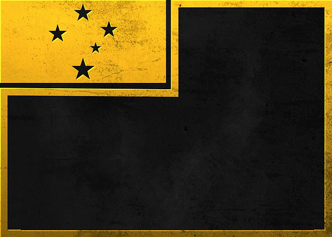 flag of Samoa cityscapes