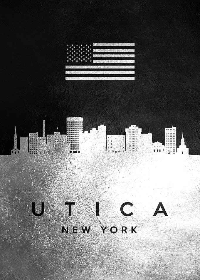 Utica New York Skyline