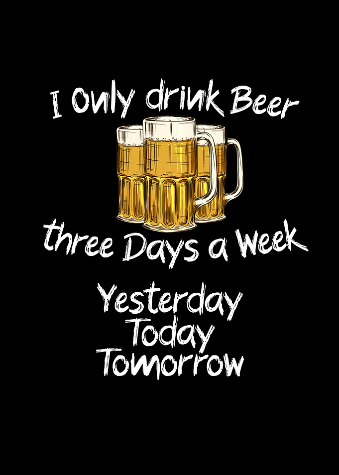 beer three days a week