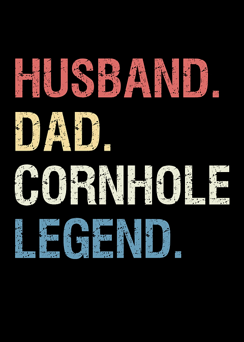 Husband Dad Cornhole