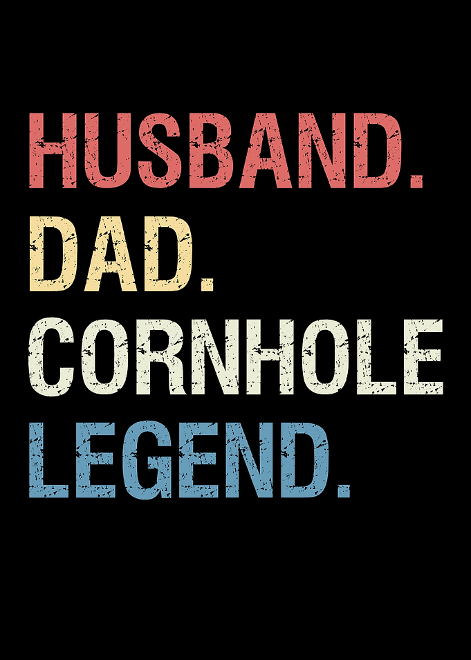 Husband Dad Cornhole