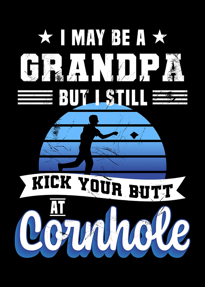 Funny Cornhole Player Gift