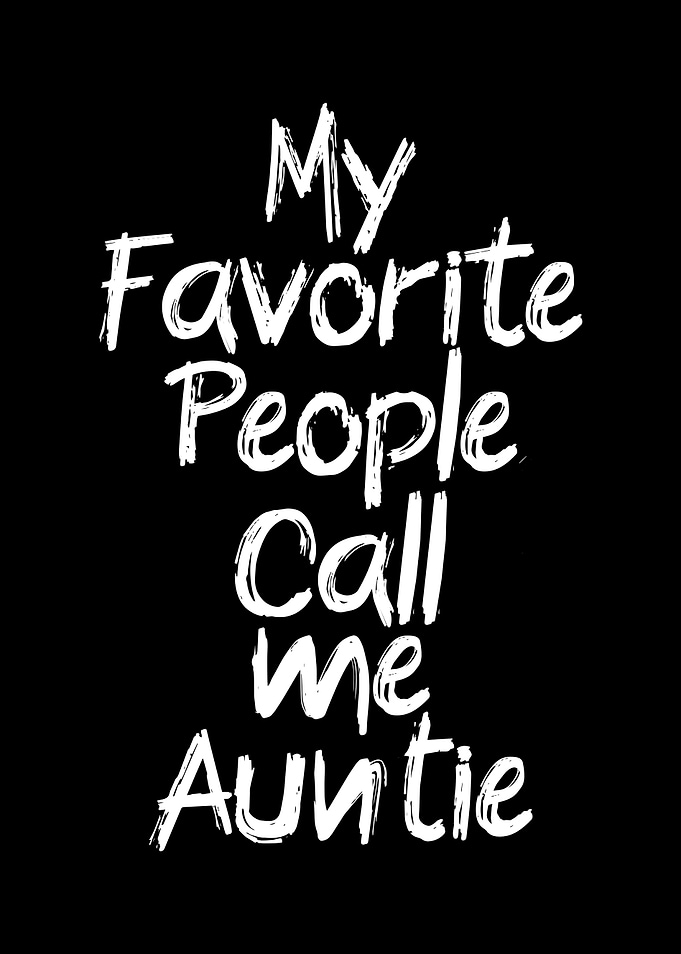 Call me auntie
