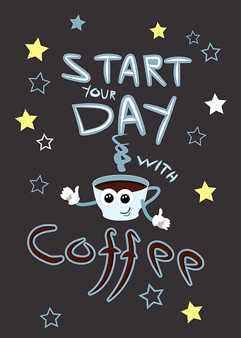 Start day with coffee