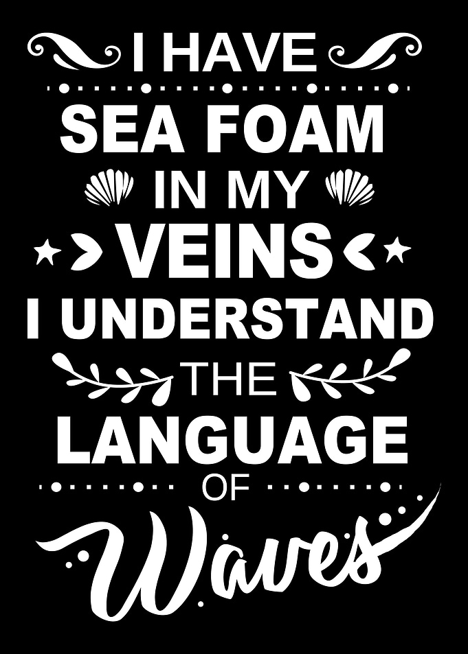 Mermaid Sea Foam Veins