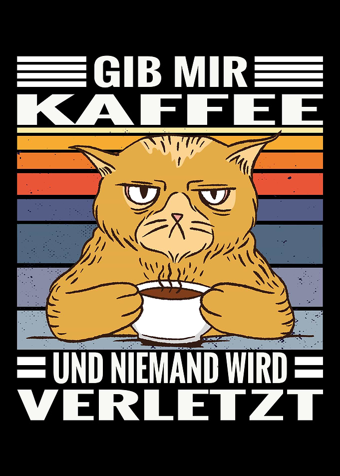 Coffee cats give me coffe