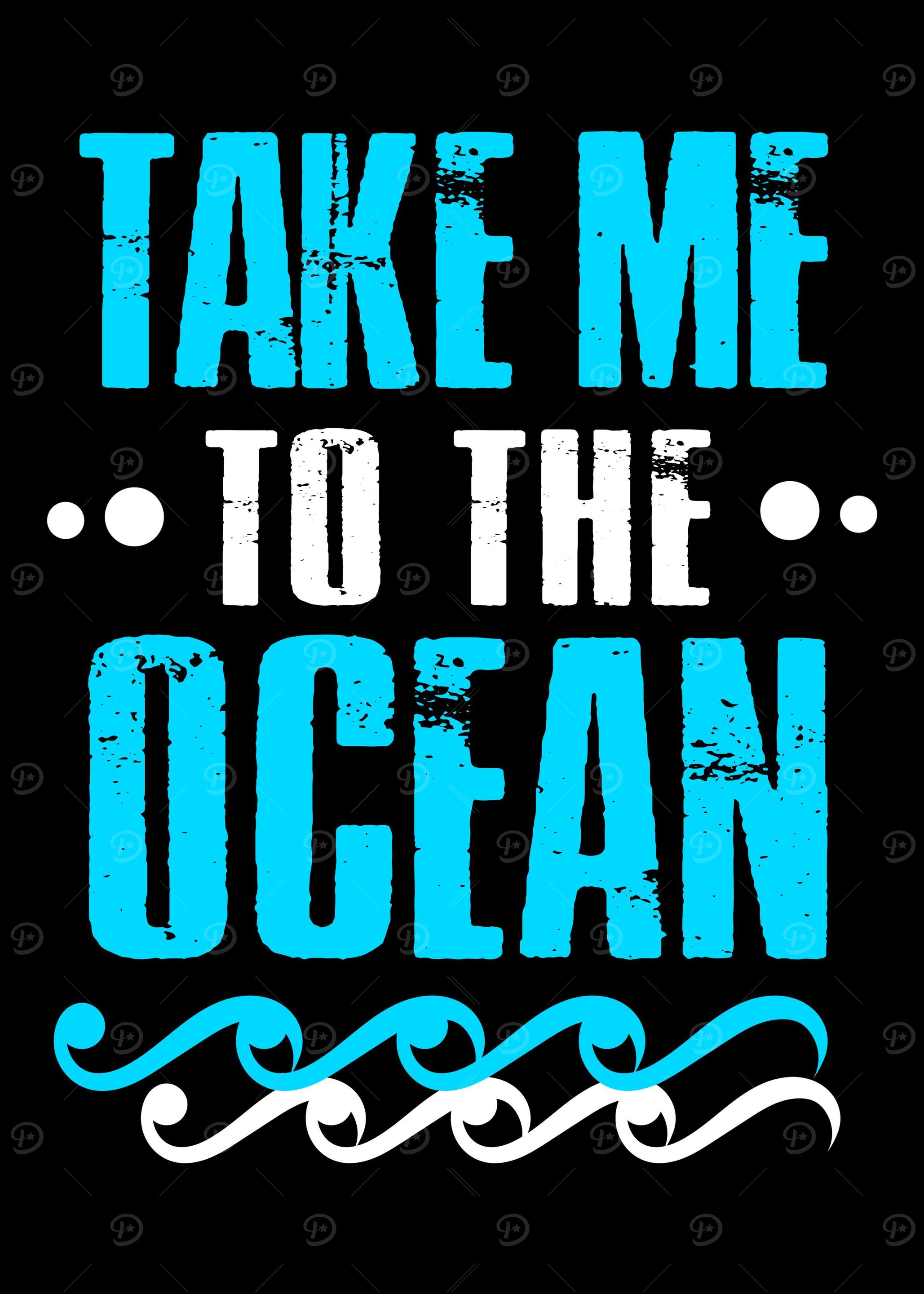Mermaid Ocean Waves