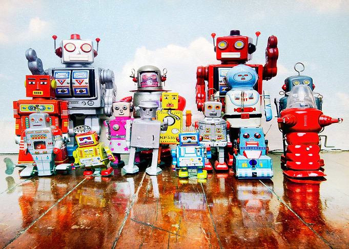 robot family