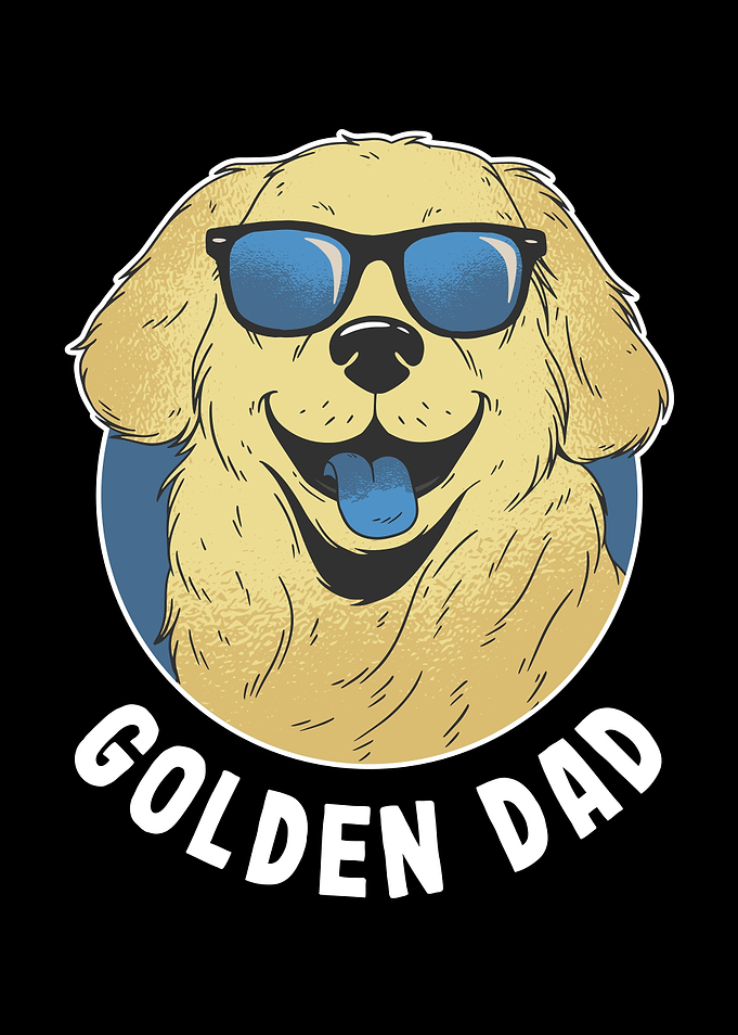 Golden Retriever Dad