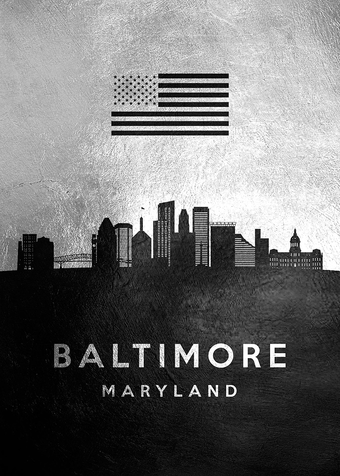 Baltimore Maryland Skyline