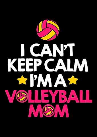 Volleyball Mom Keep Calm