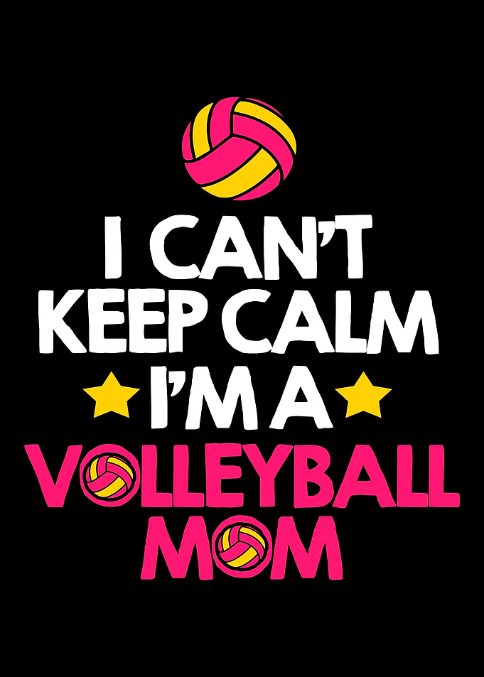 Volleyball Mom Keep Calm