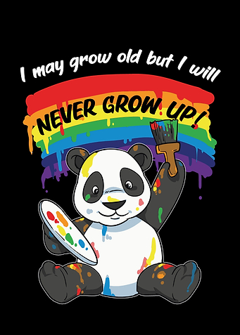 Sweet Panda Never Grow Up