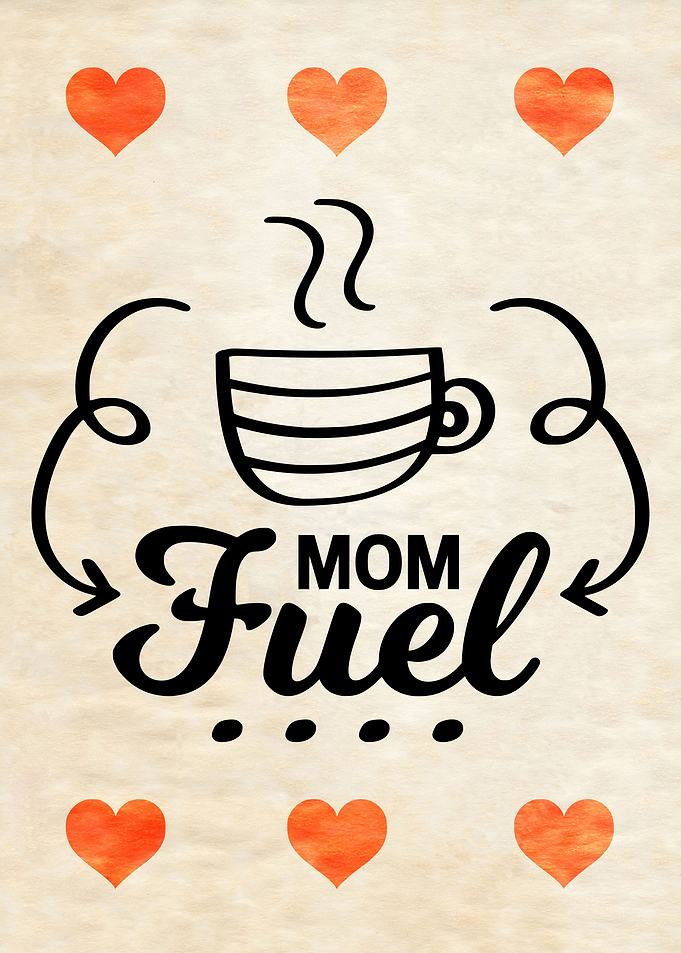 MOM FUEL COFFEE WHITE