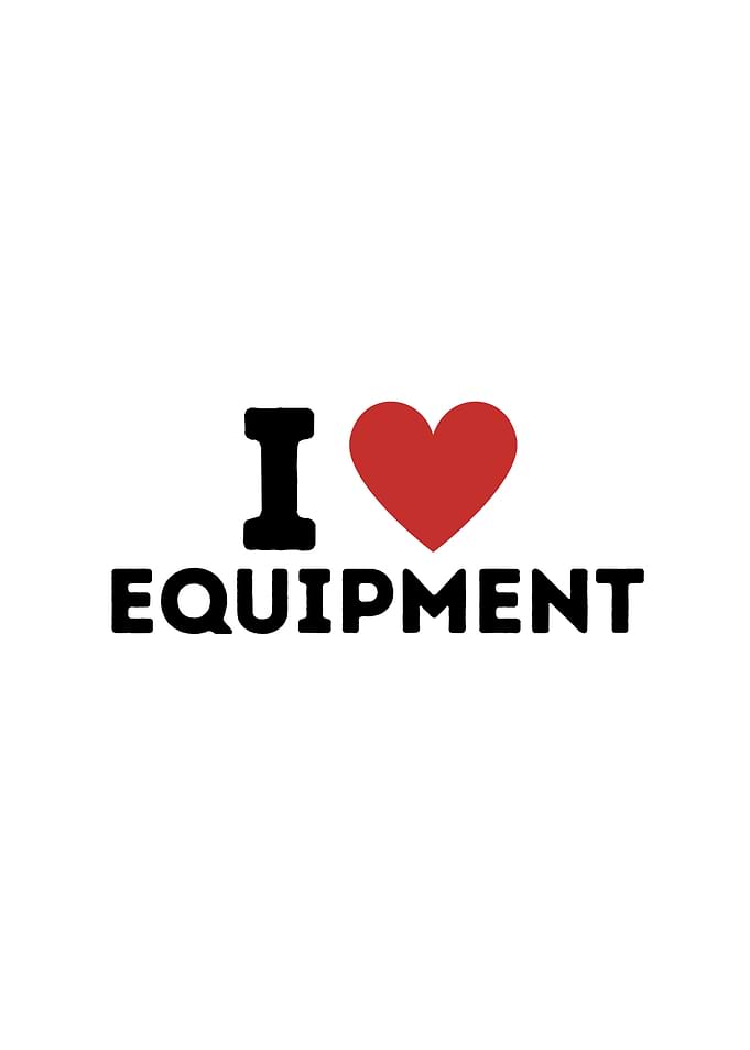 I Love Equipment Simple