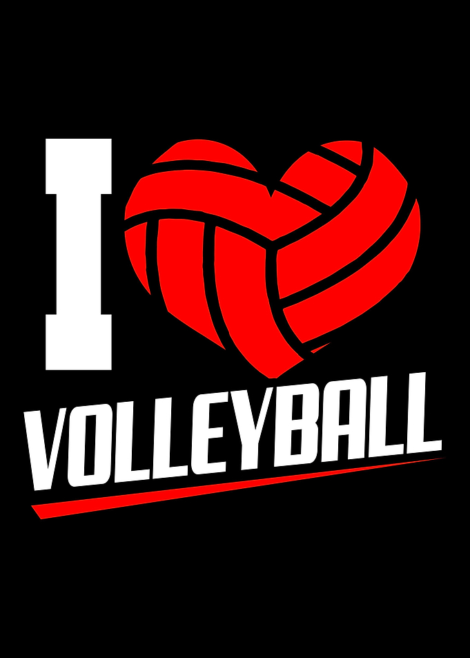 Volleyball Love Team Sport
