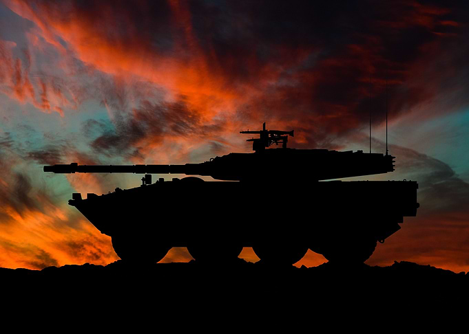 Wheeled tank destroyer
