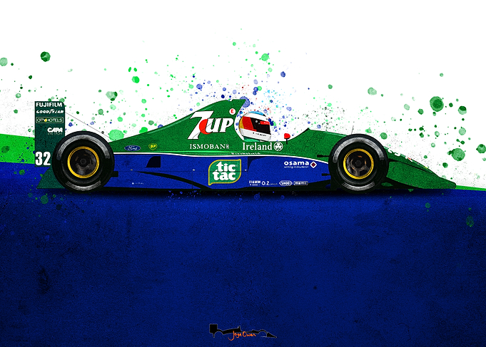 Jordan 191 Belgium 1991