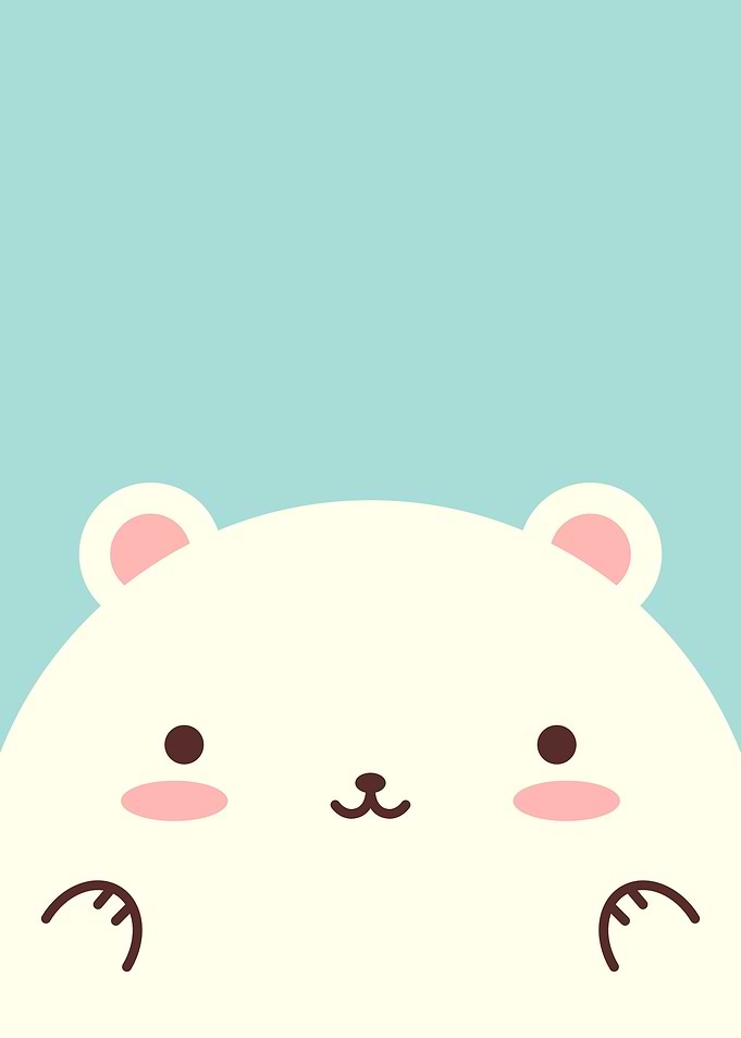 Cute Kawaii Polar Bear