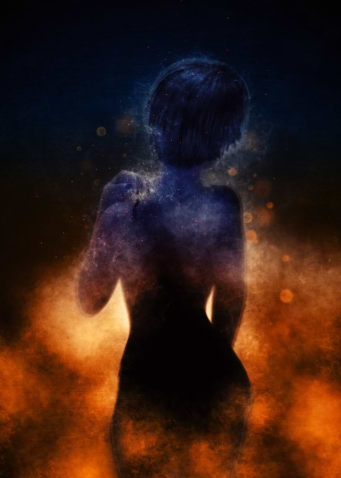 Ghost in the flames