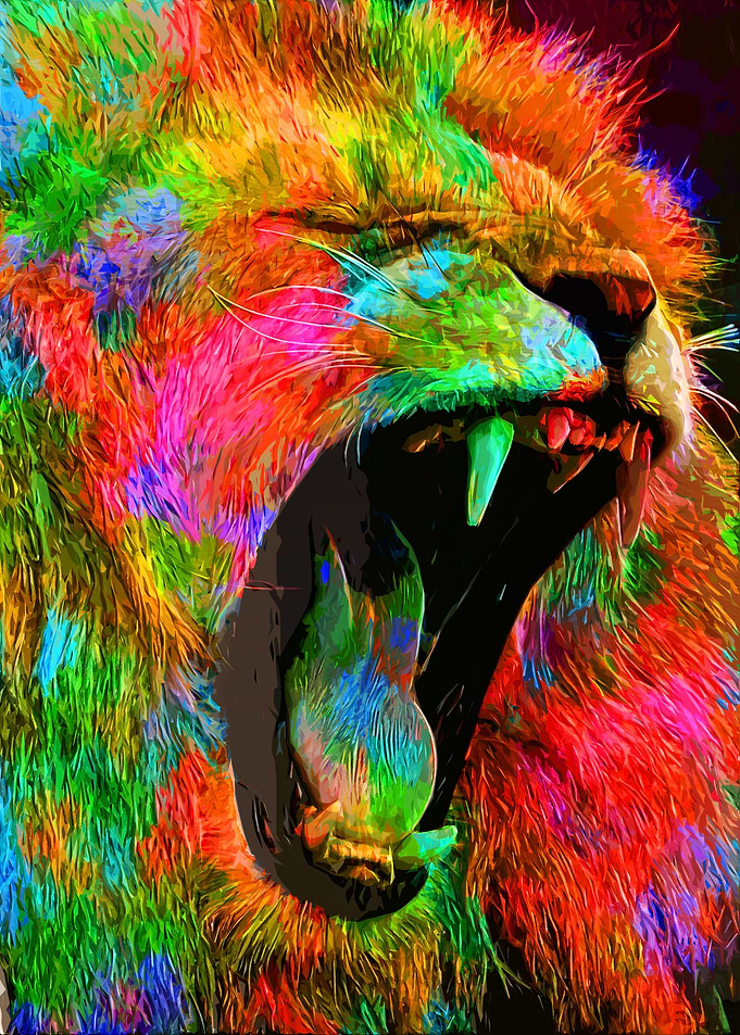 Iconic The King Of Jungle