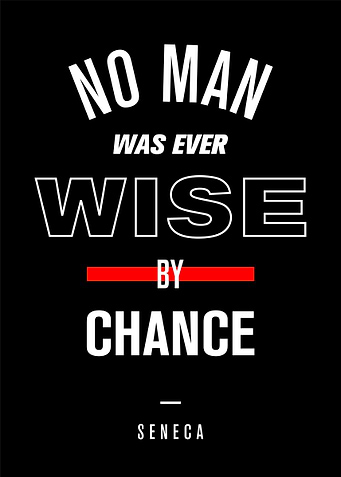 No man was ever wise by ch