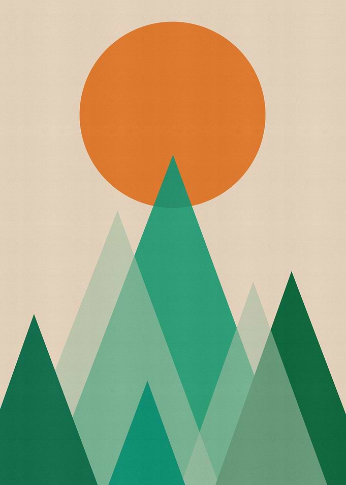 Minimalist landscape VII