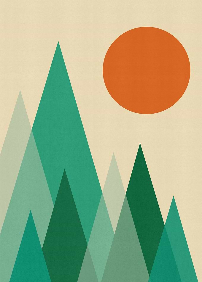 Minimalist landscape VI