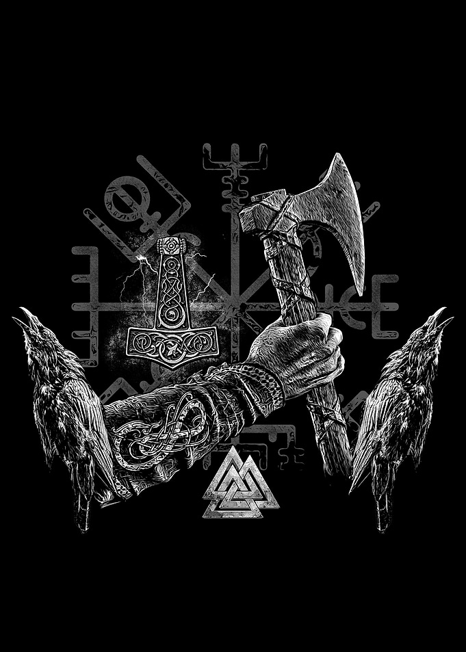 Vikings Stil Life Valhalla