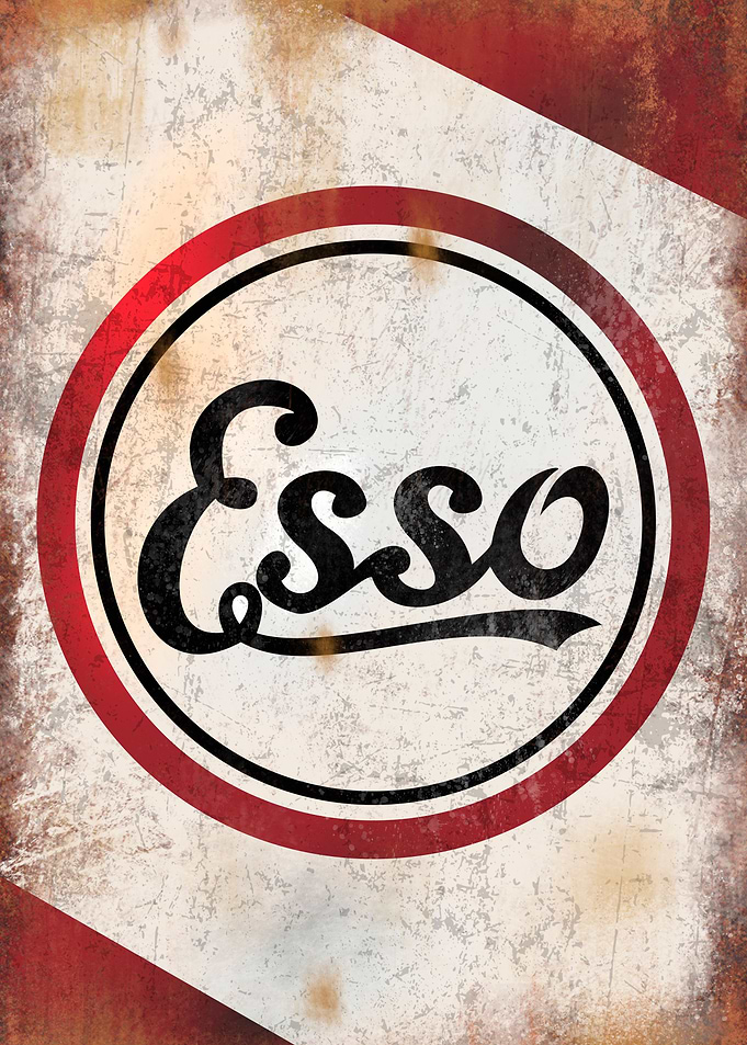 Esso Vintage Sign 3