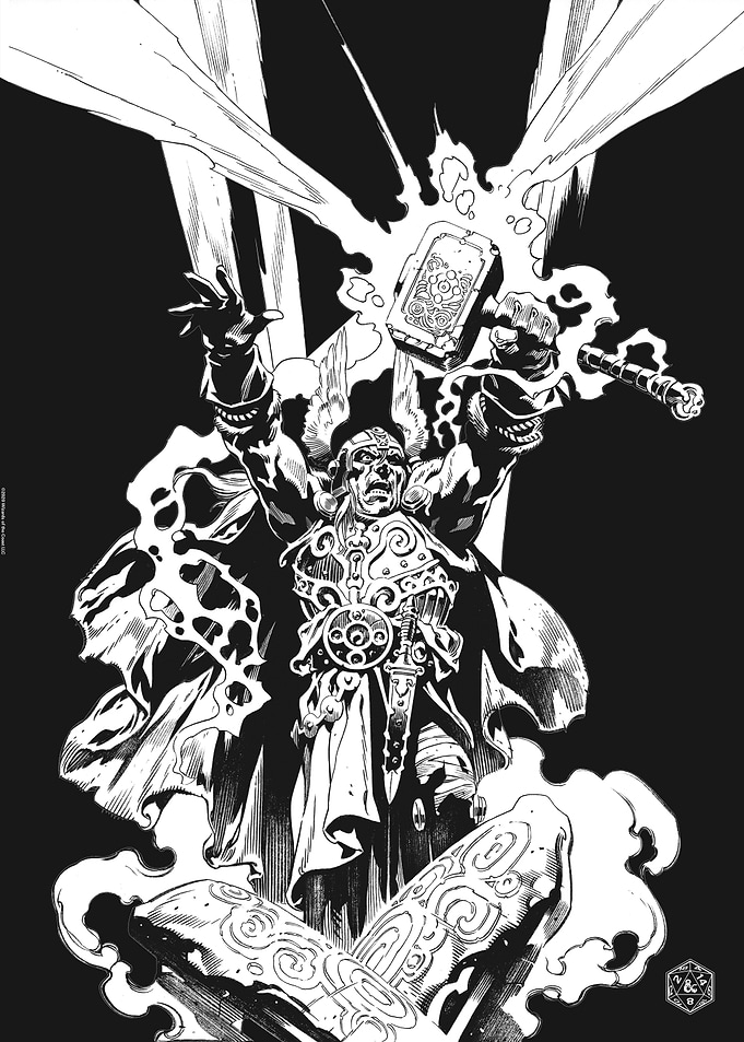Black N White Cleric