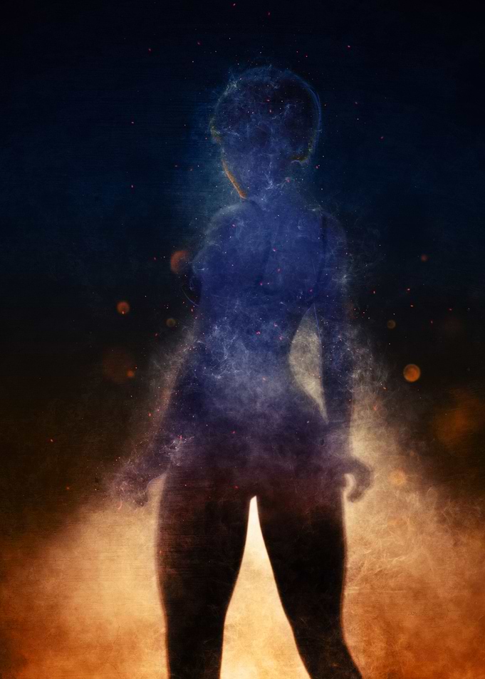 Ghost in the flames