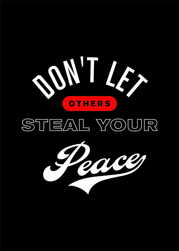 Dont Let Others Steal Your