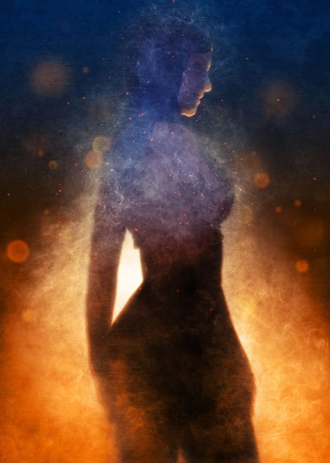Ghost in the flames