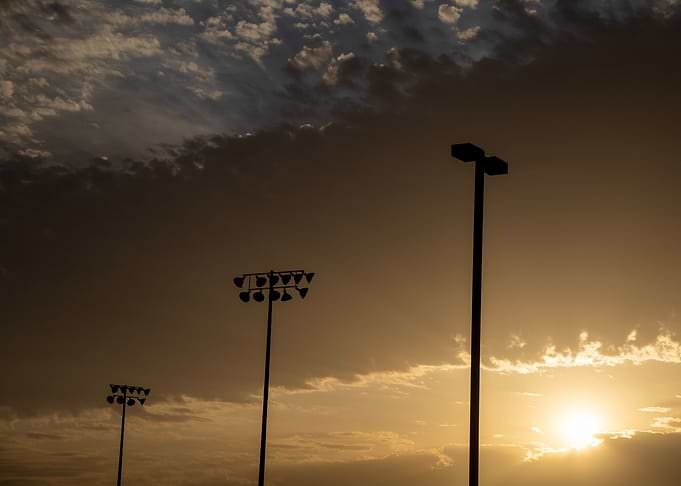 Sunrise at the Stadium