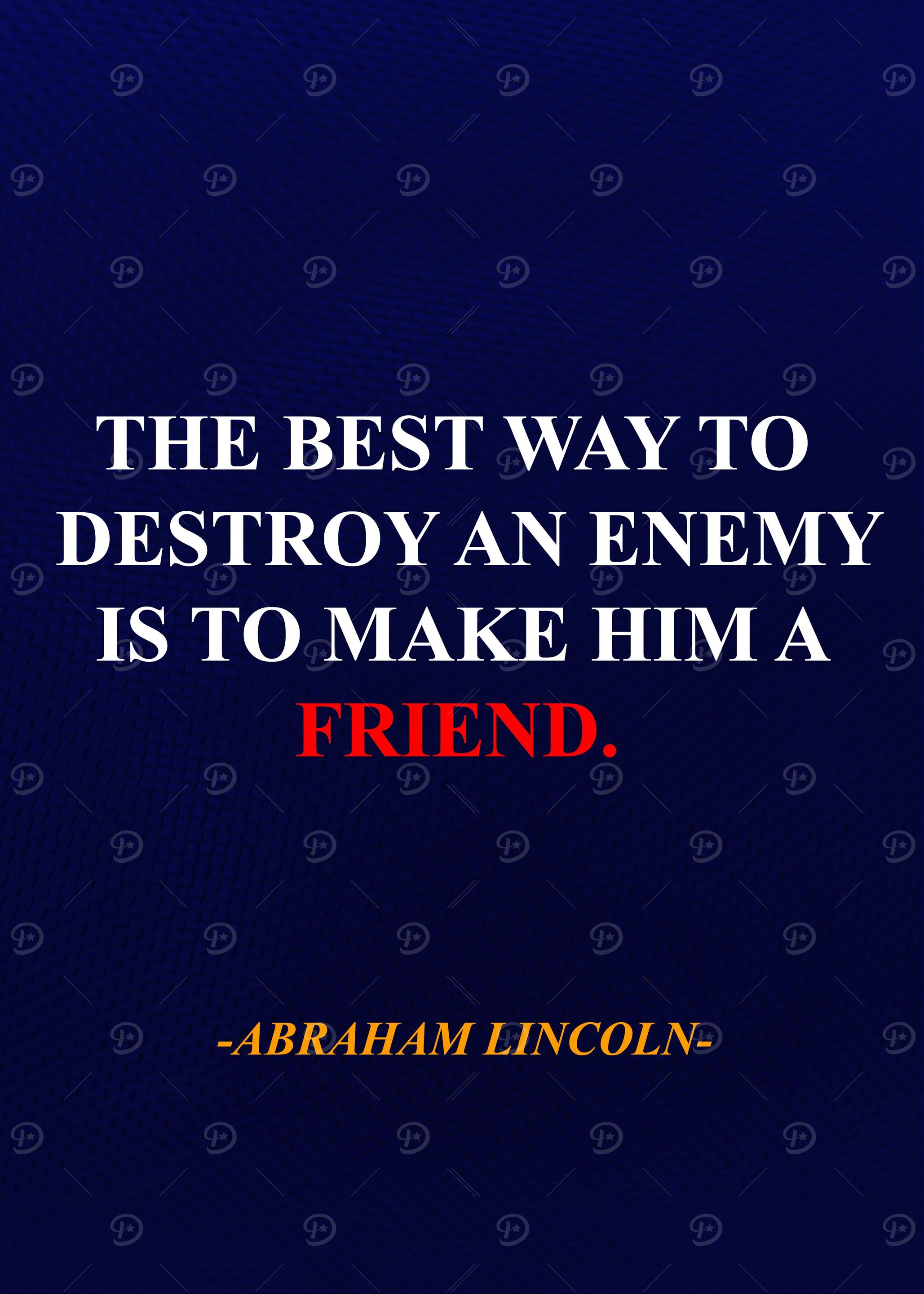 Abraham Lincoln Qoute